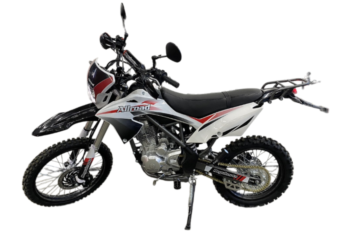 Мотоцикл Regulmoto Allroad (Регулмото Олроад) (Белый/ черный)