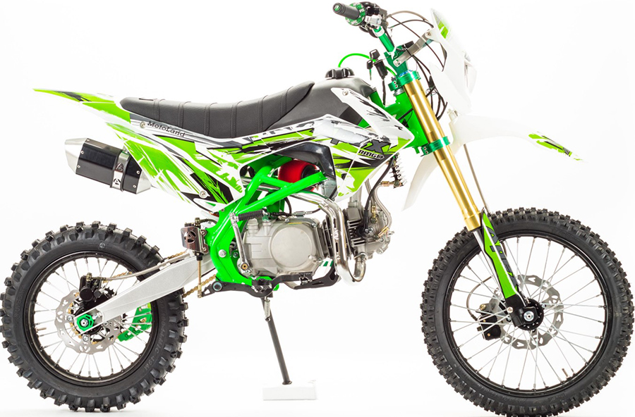 Питбайк Motoland (Мотолэнд) Apex125 зеленый