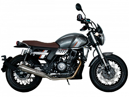 Мотоцикл Cyclone (Циклон) RE401 (SR400-B) 2024 серебристый Мотоцикл Cyclone (Циклон) RE401 (SR400-B) 2024 серебристый