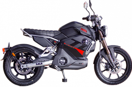 Электромотоцикл Super Soco (Супер Соко) TC Max (Черный-красный) Электромотоцикл Super Soco (Супер Соко) TC Max (Черный-красный)